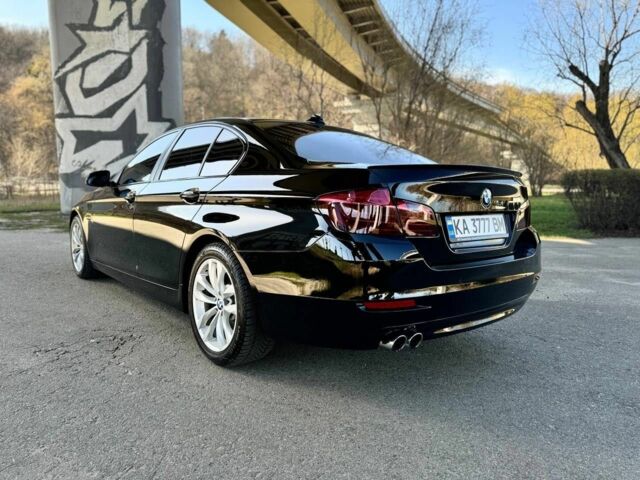 Черный БМВ 5 Серия, объемом двигателя 3 л и пробегом 201 тыс. км за 21300 $, фото 11 на Automoto.ua