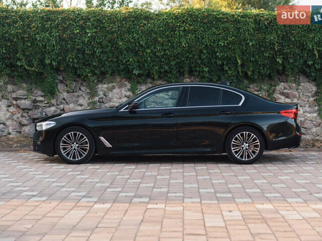 Черный БМВ 5 Серия, объемом двигателя 2 л и пробегом 155 тыс. км за 37500 $, фото 2 на Automoto.ua