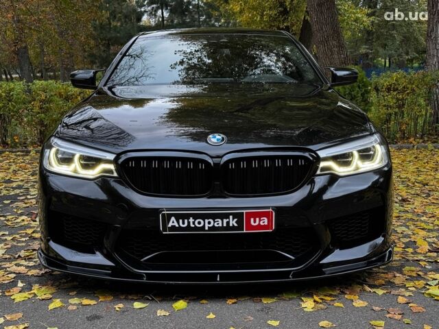 Чорний БМВ 5 Серія, об'ємом двигуна 2 л та пробігом 82 тис. км за 35440 $, фото 1 на Automoto.ua