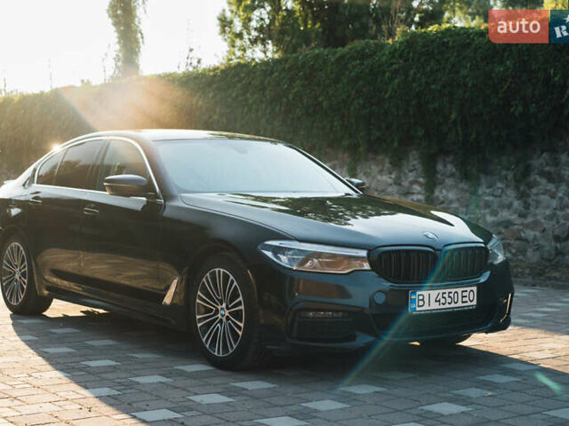 Черный БМВ 5 Серия, объемом двигателя 2 л и пробегом 155 тыс. км за 37500 $, фото 4 на Automoto.ua