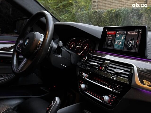 Чорний БМВ 5 Серія, об'ємом двигуна 2 л та пробігом 82 тис. км за 35440 $, фото 24 на Automoto.ua