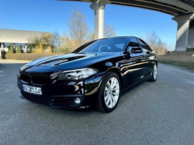 Черный БМВ 5 Серия, объемом двигателя 3 л и пробегом 201 тыс. км за 21300 $, фото 1 на Automoto.ua