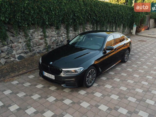 Черный БМВ 5 Серия, объемом двигателя 2 л и пробегом 155 тыс. км за 37500 $, фото 1 на Automoto.ua