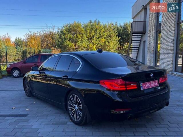 Черный БМВ 5 Серия, объемом двигателя 2 л и пробегом 137 тыс. км за 19700 $, фото 2 на Automoto.ua