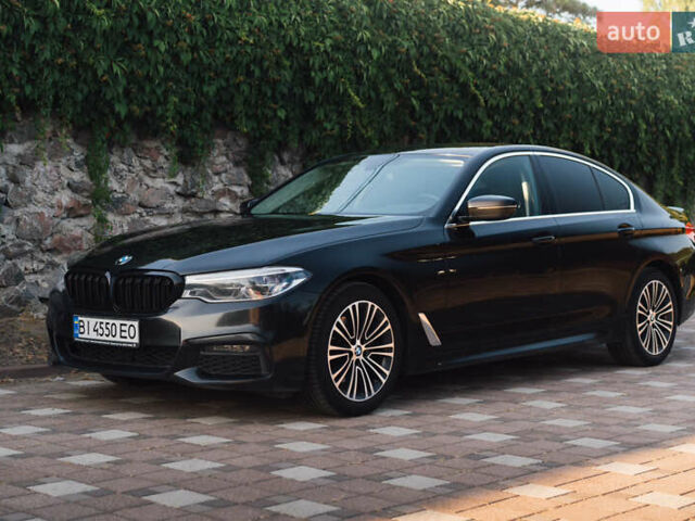 Черный БМВ 5 Серия, объемом двигателя 2 л и пробегом 155 тыс. км за 37500 $, фото 3 на Automoto.ua