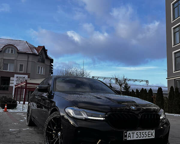 Черный БМВ 5 Серия, объемом двигателя 2 л и пробегом 77 тыс. км за 35553 $, фото 1 на Automoto.ua