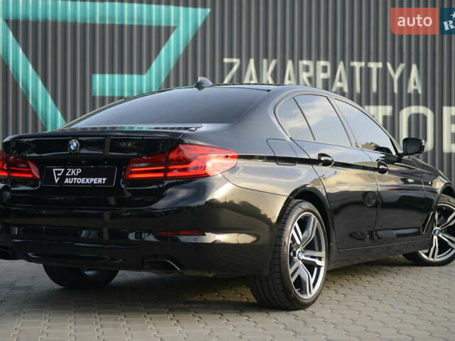 Черный БМВ 5 Серия, объемом двигателя 3 л и пробегом 73 тыс. км за 41500 $, фото 15 на Automoto.ua