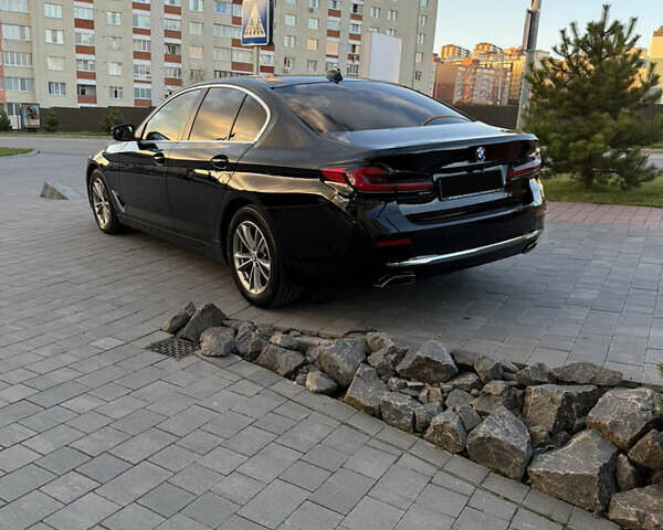 Черный БМВ 5 Серия, объемом двигателя 2 л и пробегом 117 тыс. км за 37900 $, фото 5 на Automoto.ua