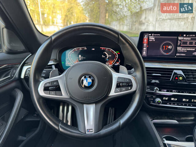 Чорний БМВ 5 Серія, об'ємом двигуна 3 л та пробігом 70 тис. км за 48000 $, фото 20 на Automoto.ua