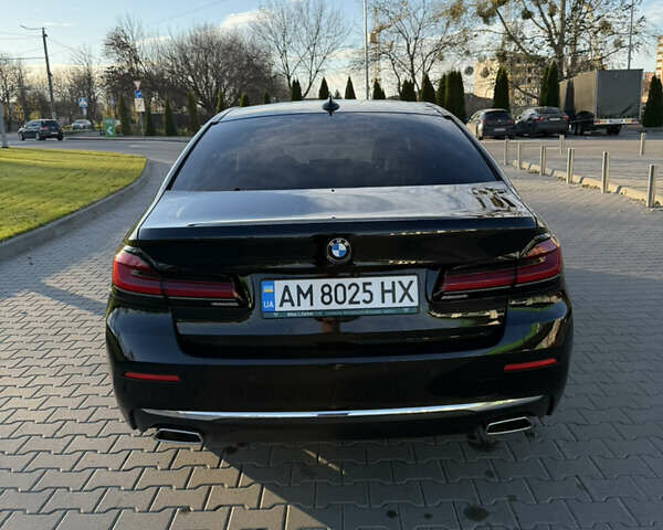 Черный БМВ 5 Серия, объемом двигателя 2.99 л и пробегом 110 тыс. км за 49999 $, фото 6 на Automoto.ua