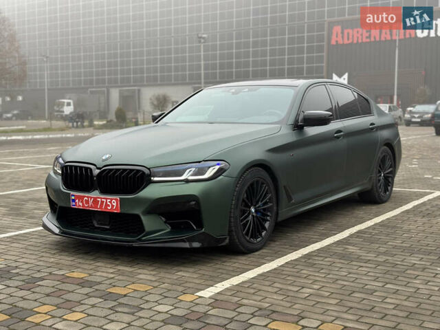 Черный БМВ 5 Серия, объемом двигателя 3 л и пробегом 205 тыс. км за 34500 $, фото 2 на Automoto.ua
