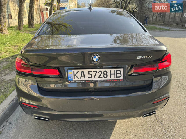 Чорний БМВ 5 Серія, об'ємом двигуна 3 л та пробігом 70 тис. км за 48000 $, фото 6 на Automoto.ua