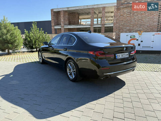 Чорний БМВ 5 Серія, об'ємом двигуна 2 л та пробігом 116 тис. км за 41200 $, фото 5 на Automoto.ua