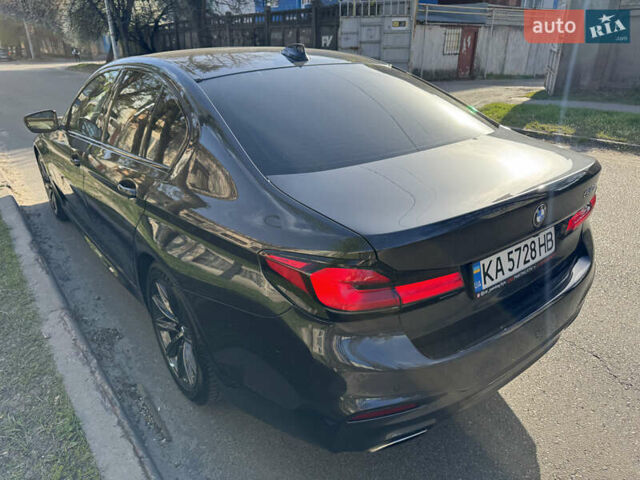Чорний БМВ 5 Серія, об'ємом двигуна 3 л та пробігом 70 тис. км за 48000 $, фото 7 на Automoto.ua