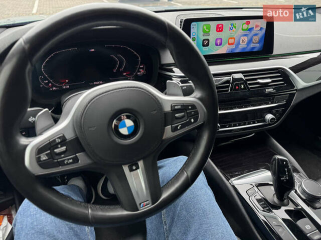 Черный БМВ 5 Серия, объемом двигателя 3 л и пробегом 205 тыс. км за 34500 $, фото 20 на Automoto.ua