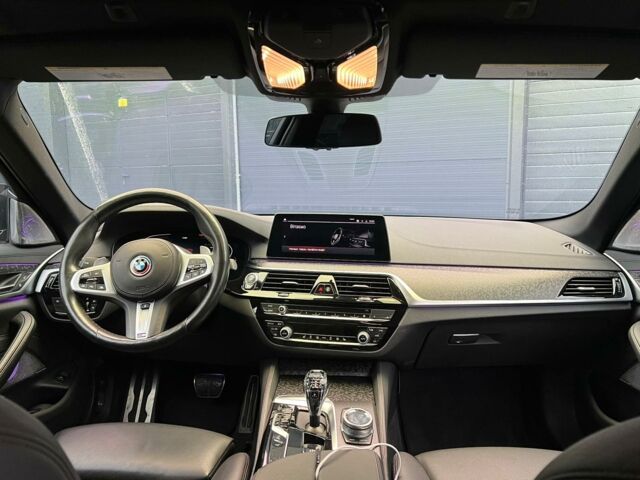 Черный БМВ 5 Серия, объемом двигателя 3 л и пробегом 65 тыс. км за 43000 $, фото 12 на Automoto.ua