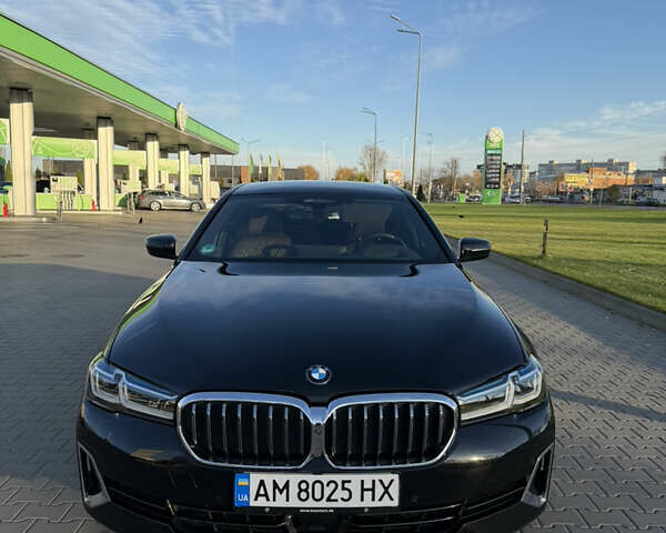 Черный БМВ 5 Серия, объемом двигателя 2.99 л и пробегом 110 тыс. км за 49999 $, фото 2 на Automoto.ua