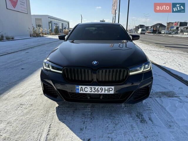 Черный БМВ 5 Серия, объемом двигателя 3 л и пробегом 155 тыс. км за 46300 $, фото 1 на Automoto.ua
