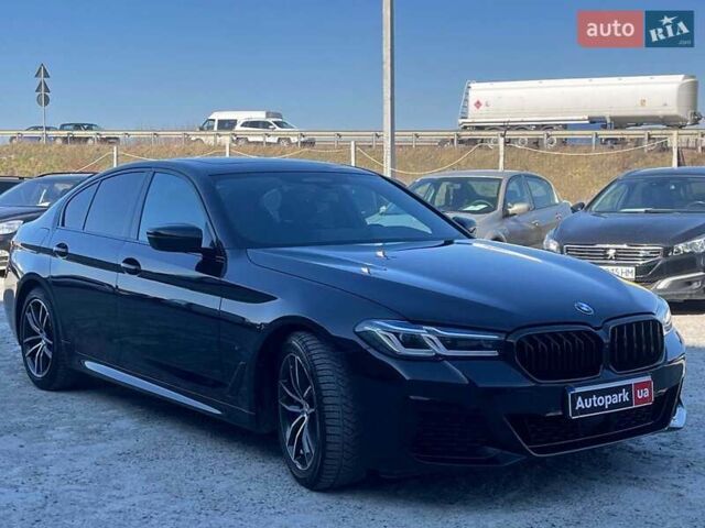 Черный БМВ 5 Серия, объемом двигателя 3 л и пробегом 98 тыс. км за 51990 $, фото 4 на Automoto.ua