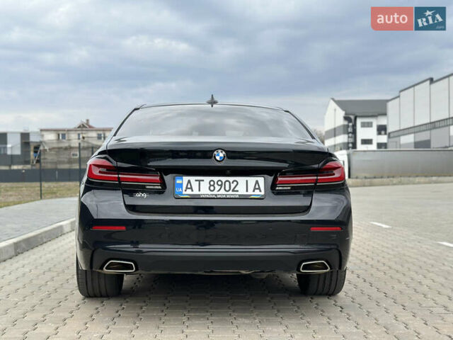 Черный БМВ 5 Серия, объемом двигателя 2 л и пробегом 97 тыс. км за 47000 $, фото 1 на Automoto.ua