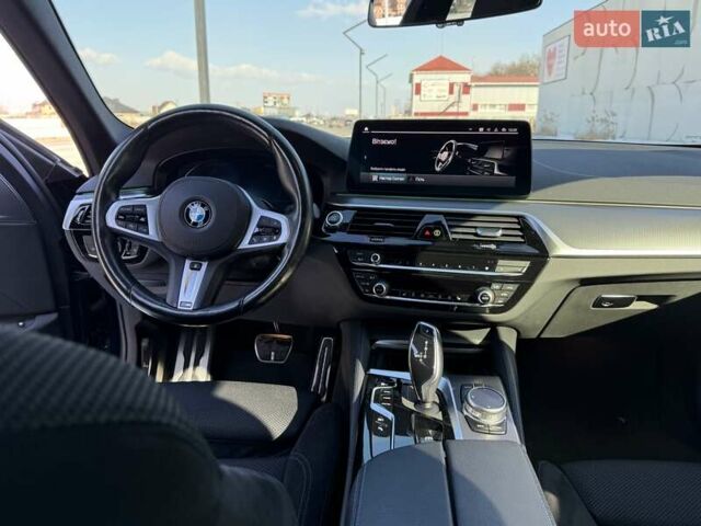 Черный БМВ 5 Серия, объемом двигателя 3 л и пробегом 155 тыс. км за 46300 $, фото 18 на Automoto.ua