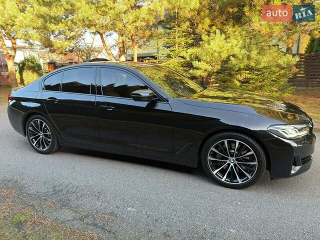 Черный БМВ 5 Серия, объемом двигателя 2 л и пробегом 40 тыс. км за 44500 $, фото 6 на Automoto.ua