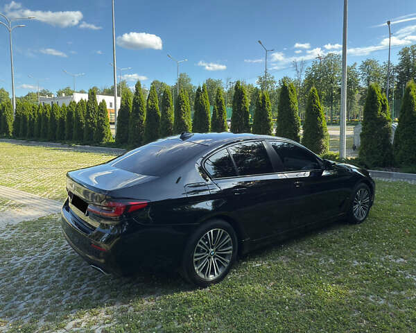 Черный БМВ 5 Серия, объемом двигателя 2 л и пробегом 96 тыс. км за 39999 $, фото 3 на Automoto.ua