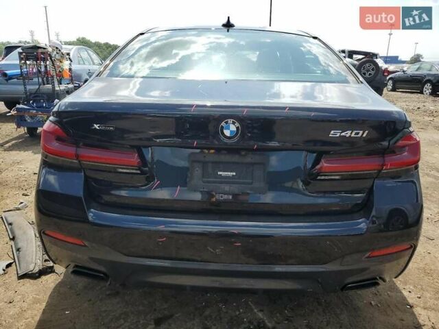 Черный БМВ 5 Серия, объемом двигателя 3 л и пробегом 100 тыс. км за 13000 $, фото 4 на Automoto.ua