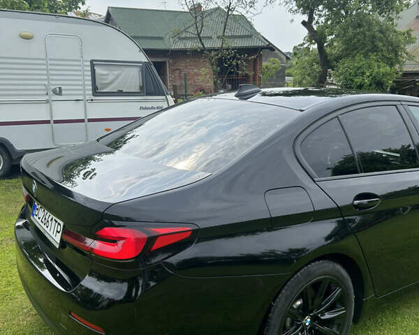 Черный БМВ 5 Серия, объемом двигателя 2 л и пробегом 92 тыс. км за 37500 $, фото 1 на Automoto.ua