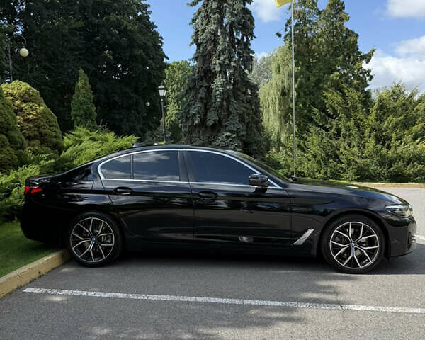 Черный БМВ 5 Серия, объемом двигателя 2 л и пробегом 95 тыс. км за 43500 $, фото 4 на Automoto.ua