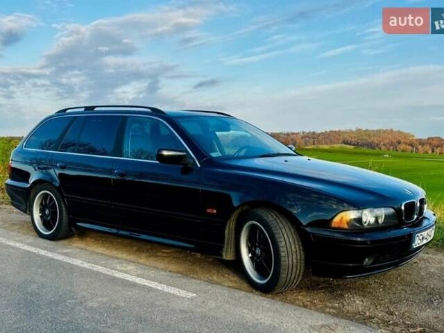 Черный БМВ 5 Серия, объемом двигателя 2.5 л и пробегом 265 тыс. км за 2200 $, фото 9 на Automoto.ua