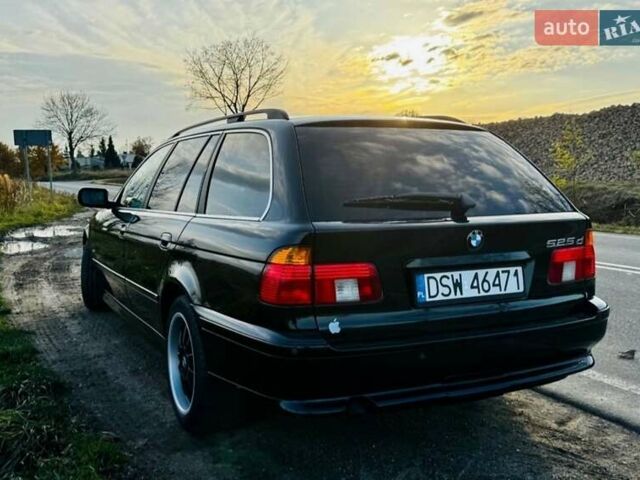 Черный БМВ 5 Серия, объемом двигателя 2.5 л и пробегом 265 тыс. км за 2200 $, фото 5 на Automoto.ua