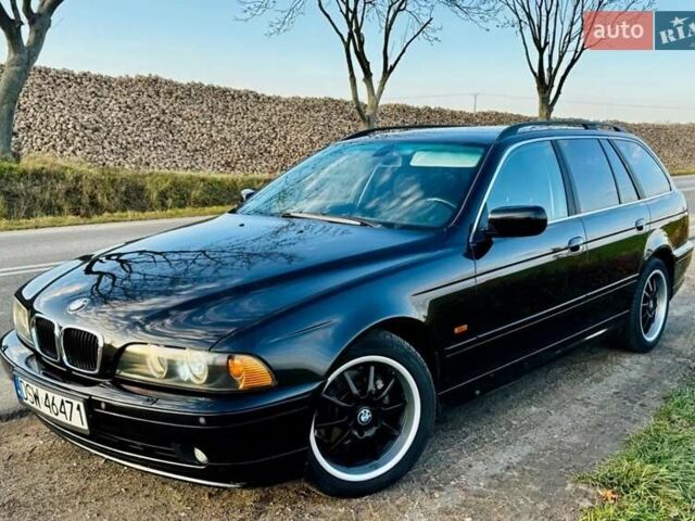 Черный БМВ 5 Серия, объемом двигателя 2.5 л и пробегом 265 тыс. км за 2200 $, фото 10 на Automoto.ua