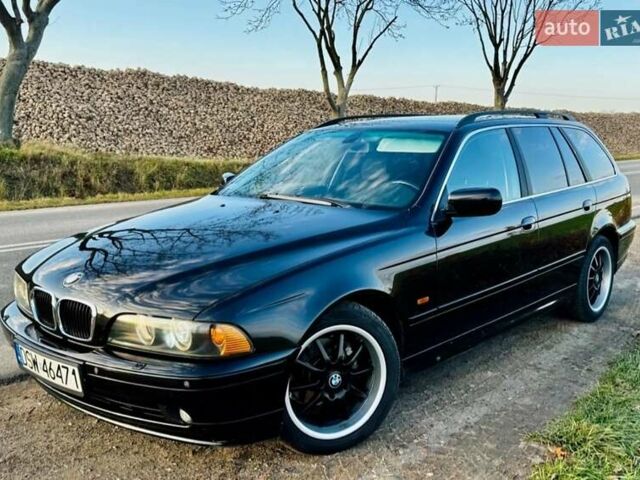 Черный БМВ 5 Серия, объемом двигателя 2.5 л и пробегом 265 тыс. км за 2200 $, фото 11 на Automoto.ua