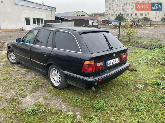 Черный БМВ 5 Серия, объемом двигателя 2.5 л и пробегом 300 тыс. км за 2300 $, фото 3 на Automoto.ua