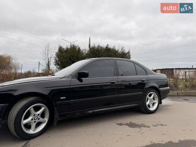 Черный БМВ 5 Серия, объемом двигателя 2.5 л и пробегом 187 тыс. км за 2999 $, фото 4 на Automoto.ua