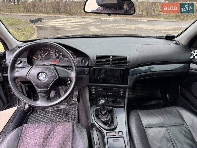 Черный БМВ 5 Серия, объемом двигателя 2.5 л и пробегом 187 тыс. км за 2999 $, фото 11 на Automoto.ua
