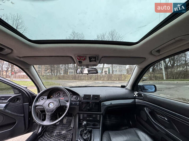 Черный БМВ 5 Серия, объемом двигателя 2.5 л и пробегом 187 тыс. км за 2999 $, фото 10 на Automoto.ua