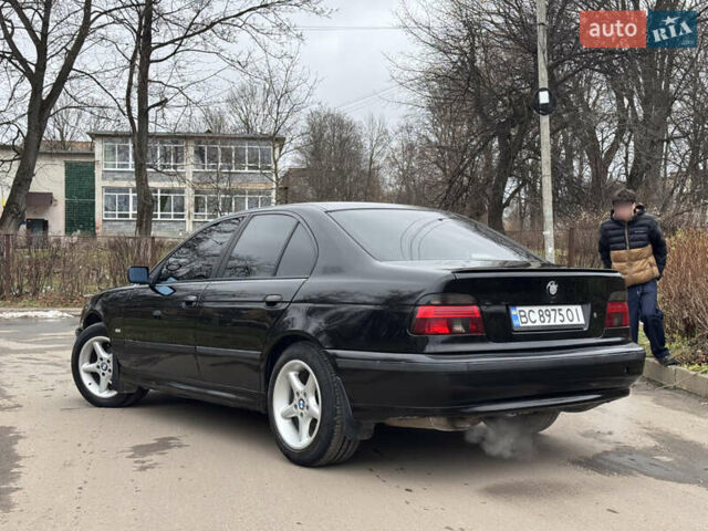 Черный БМВ 5 Серия, объемом двигателя 2.5 л и пробегом 187 тыс. км за 2999 $, фото 5 на Automoto.ua