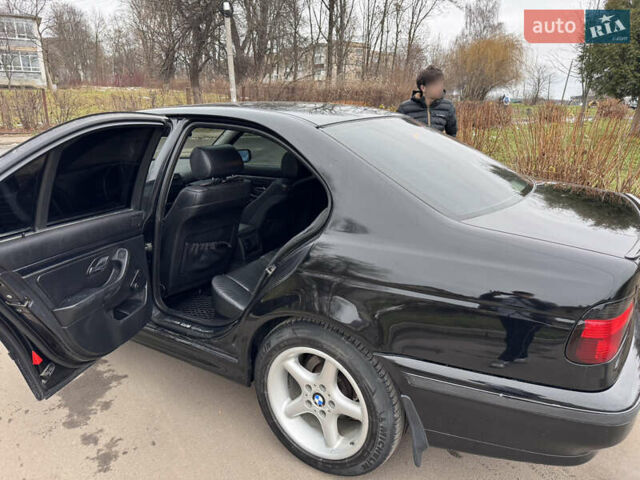 Черный БМВ 5 Серия, объемом двигателя 2.5 л и пробегом 187 тыс. км за 2999 $, фото 9 на Automoto.ua