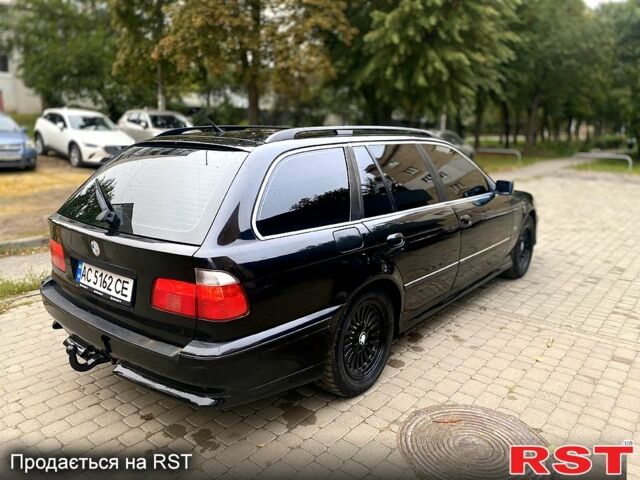 Черный БМВ 5 Серия, объемом двигателя 2.5 л и пробегом 357 тыс. км за 3000 $, фото 2 на Automoto.ua