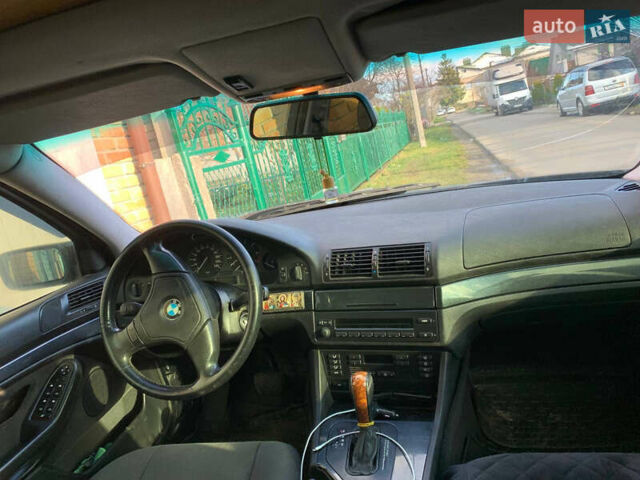 Черный БМВ 5 Серия, объемом двигателя 1.99 л и пробегом 369 тыс. км за 3150 $, фото 14 на Automoto.ua