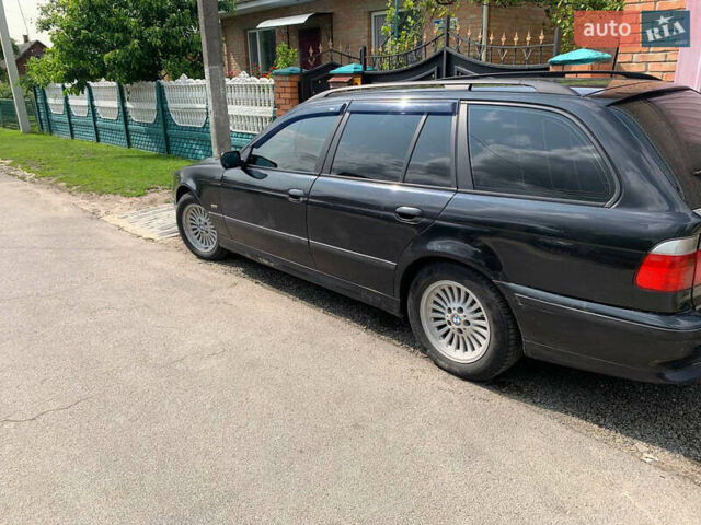 Черный БМВ 5 Серия, объемом двигателя 1.99 л и пробегом 369 тыс. км за 3150 $, фото 1 на Automoto.ua
