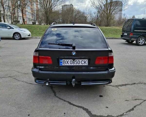 Черный БМВ 5 Серия, объемом двигателя 1.95 л и пробегом 401 тыс. км за 5600 $, фото 1 на Automoto.ua