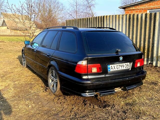 Черный БМВ 5 Серия, объемом двигателя 2.9 л и пробегом 482 тыс. км за 4500 $, фото 1 на Automoto.ua