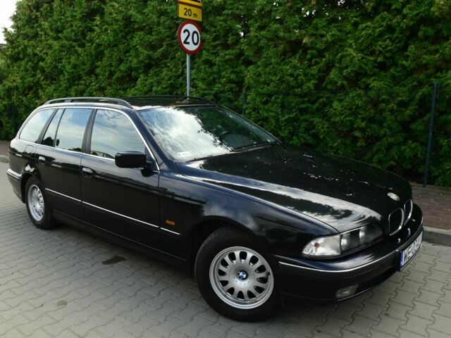 Черный БМВ 5 Серия, объемом двигателя 1.99 л и пробегом 389 тыс. км за 2097 $, фото 4 на Automoto.ua