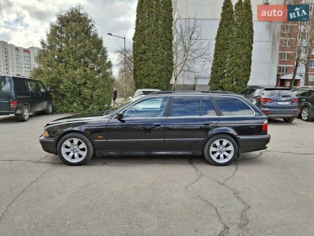 Черный БМВ 5 Серия, объемом двигателя 1.95 л и пробегом 401 тыс. км за 5600 $, фото 4 на Automoto.ua