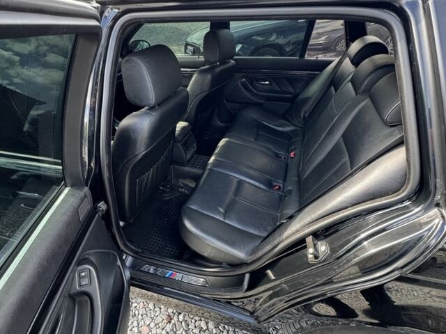 Черный БМВ 5 Серия, объемом двигателя 2.2 л и пробегом 280 тыс. км за 5600 $, фото 7 на Automoto.ua