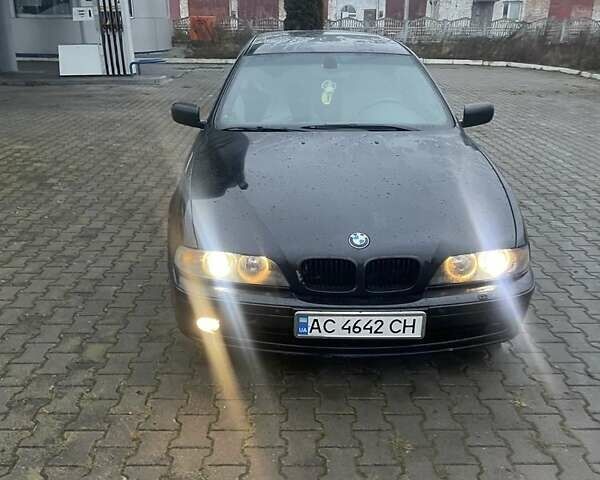 Черный БМВ 5 Серия, объемом двигателя 2.5 л и пробегом 380 тыс. км за 4499 $, фото 5 на Automoto.ua