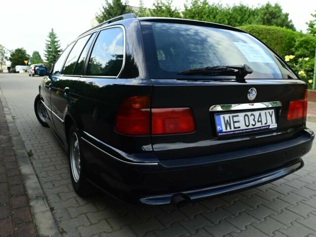 Черный БМВ 5 Серия, объемом двигателя 1.99 л и пробегом 389 тыс. км за 2097 $, фото 6 на Automoto.ua